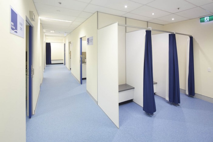 Medical & Radiology fitout -  changing rooms